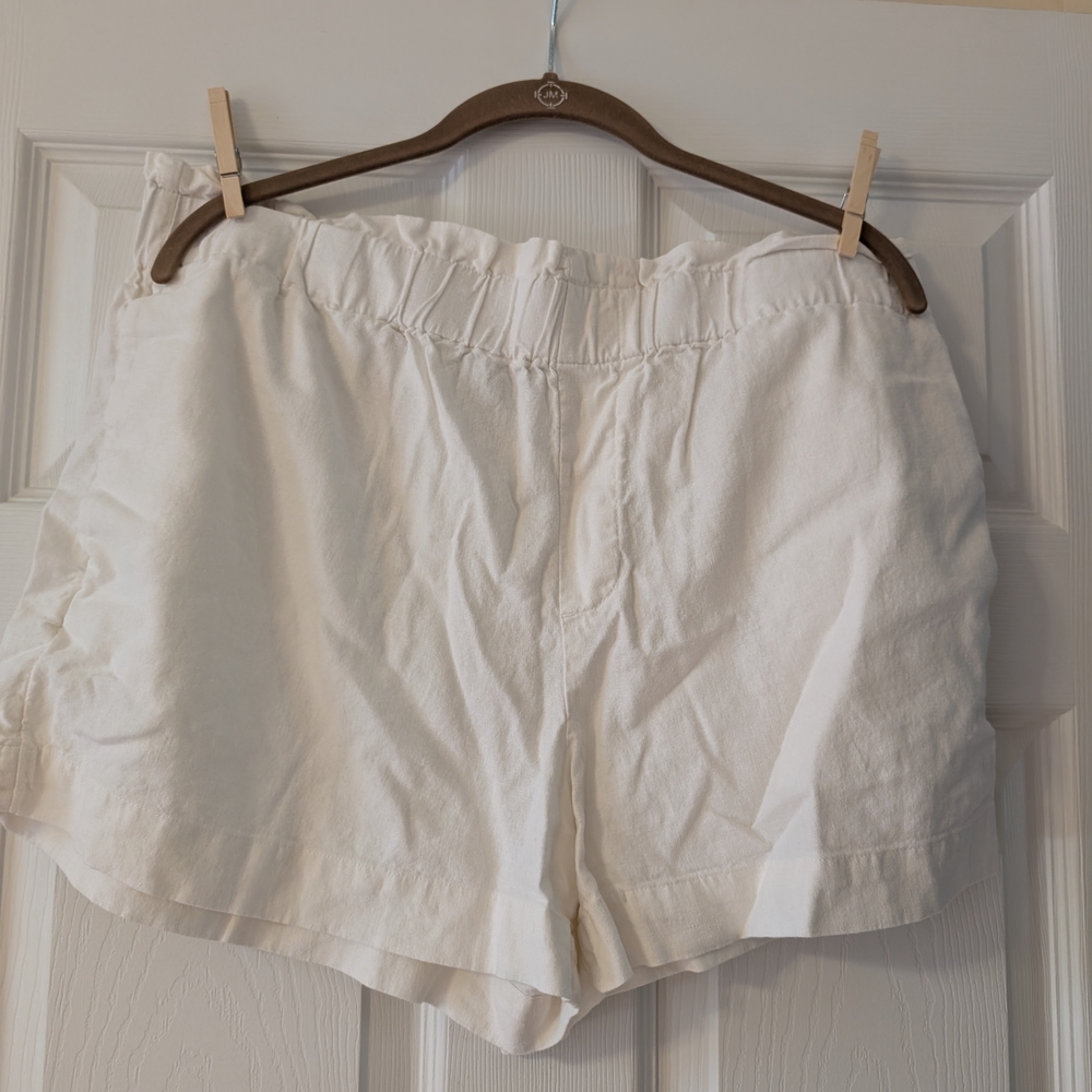 Target White Swim Coverup Shorts